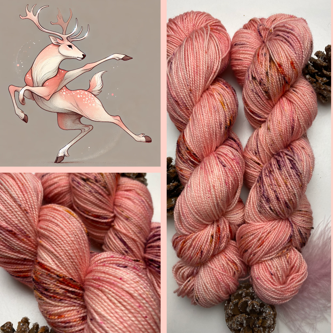 Laine Fingering « Rosé Danseur »