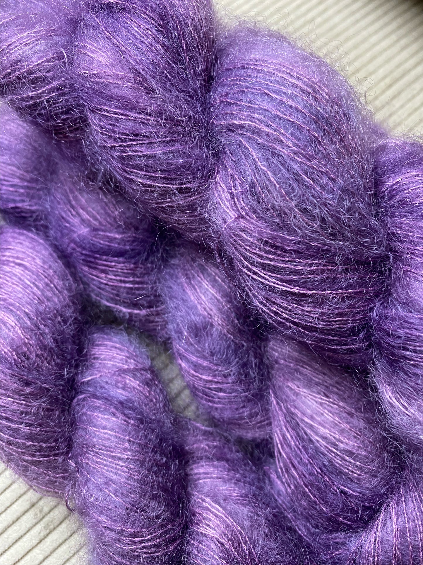 Lace Mohair et soie "Ombres étoilées"