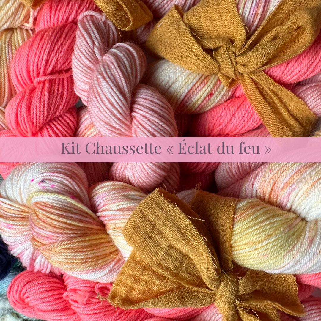 Kit Chaussette "Eclat de Feu"